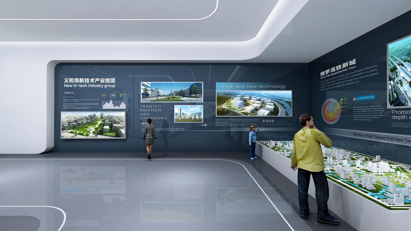 數(shù)字展廳中交互多媒體