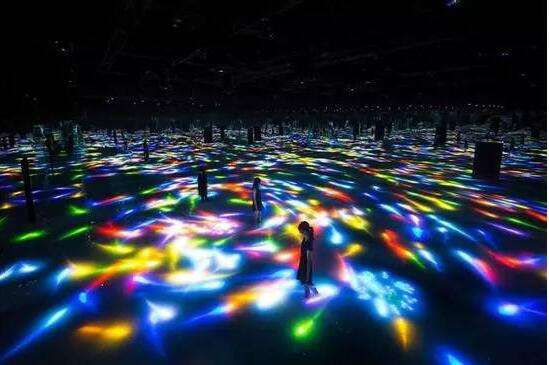 地面互動投影系統施工