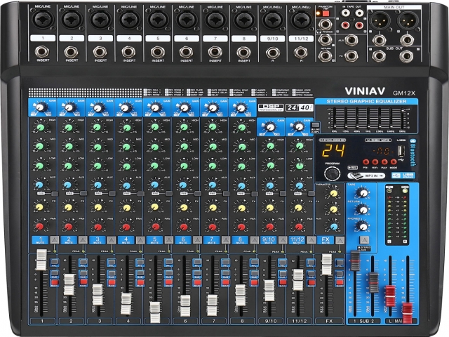 VINIAV GM12X 帶效果調(diào)音臺